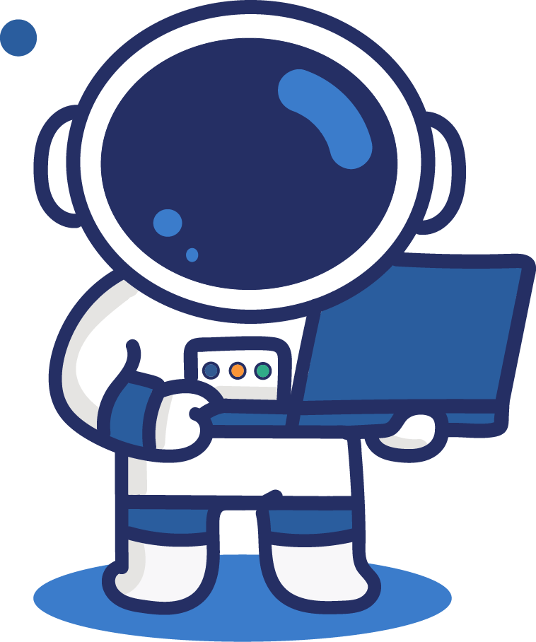 Stellar Labs hemsida maskot